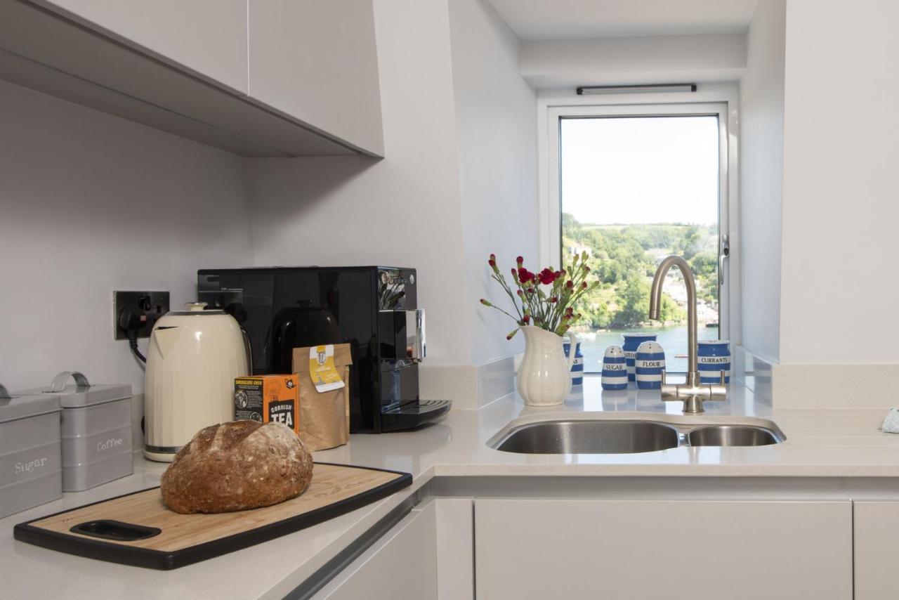 Fowey Penthouse, Fowey Apartment Екстериор снимка