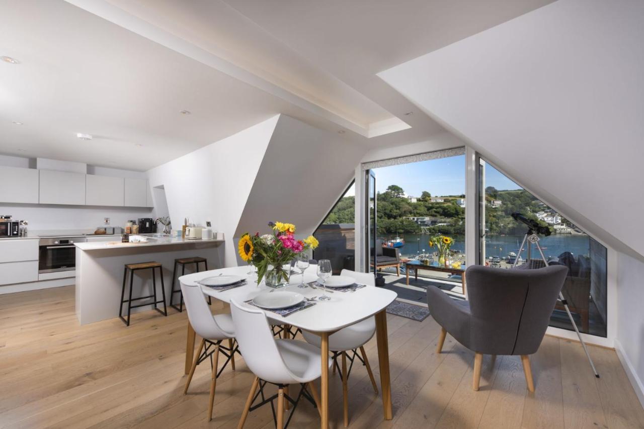 Fowey Penthouse, Fowey Apartment Екстериор снимка